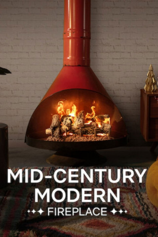 Mid-Century Modern Fireplace (2024)