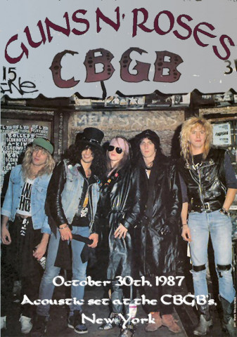 Guns N' Roses:  Live at CBGB in New York (1987)
