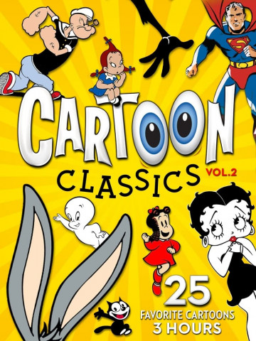Cartoon Klassiker - Vol. 2: 25 Lieblings Cartoons aus Amerika - 3 Stunden (2017)