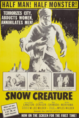 The Snow Creature (1954)