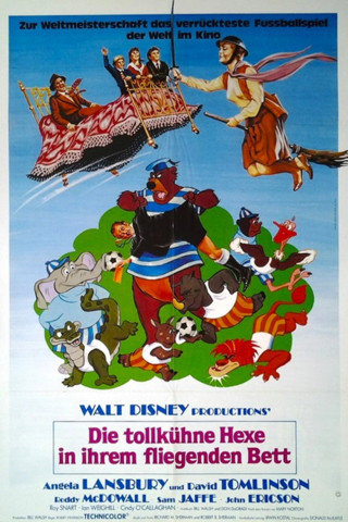Die tollkühne Hexe in ihrem fliegenden Bett (1971)