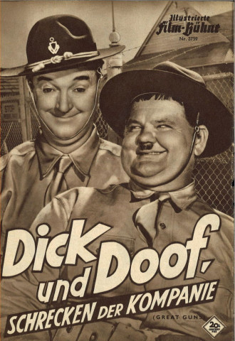 Dick und Doof - Schrecken der Kompanie (1941)