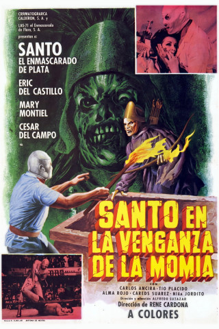 Santo en la venganza de la momia (1971)