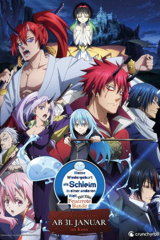 Meine Wiedergeburt als Schleim in einer anderen Welt - Der Film: Feuerrote Bande (2022)