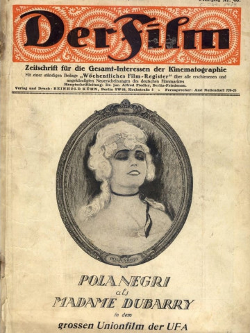 Madame Dubarry (1919)